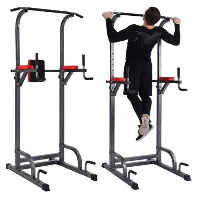 China Universal Power Tower Pull Up Weight Bench Dip Chin Up Multi Station Home Gym Equipment for sale