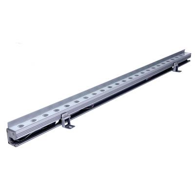 China Modern 18W 24W high power led light rgb led wall washer light aluminum led dmx control IP65 led light bar wall washer for sale