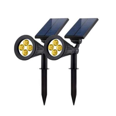 China Garden Outdoor Floodlight Waterproof Solar Lawn LED Solar Flood Light for sale