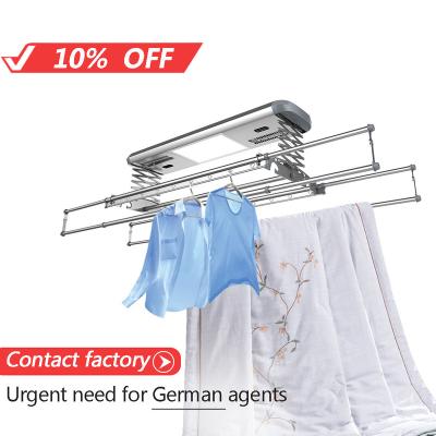 China air fans & Heater Smart Drying Rack Space Saving Maker Hangers For Clothesline Cloth Hanger Rack Clothes With Fan for sale