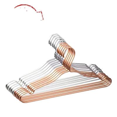 China Hot Pink Gold Sample 304 Stainless Steel Travel Bathroom Wardrobe Bikini Drying Hangers For Underwear for sale