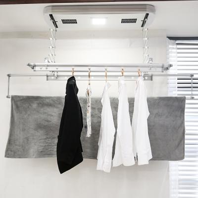 China Multifunction Smart Automatic Ceiling Home Laundry Dryer Rack Wall Mounted Clothes Dry Collapsible Foldable Cloth Hangers Machine Home Laundry Dryer Rack for sale