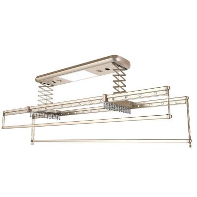 China Hot Selling Anti-mite Balcony Drying Drier Rack Ceiling Clothes Rack Automatic Intelligent Drying Rack for sale