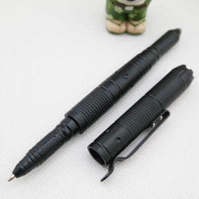 China Universal Defense LED Pen /Writing Ballpoint Light End Self-defense Metal Tactical Ballpoint Pen for sale