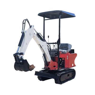 China Factory 1000 Kg Mini Hydraulic Excavator Mini Digger Loader Bagger With Competitive Prices Meet CE for sale