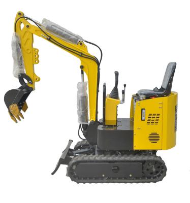 China HC-10 Mini Excavator Manufacturer factory direct sales 1ton earthmoving machinery micro excavator construction material stores small mini for sale