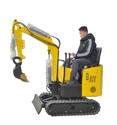 China EPA factory wholesale HC-10 1 Ton Mini Excavator Digging 850kg small Digger Machine Prices micro hydraulic from building material stores for sale