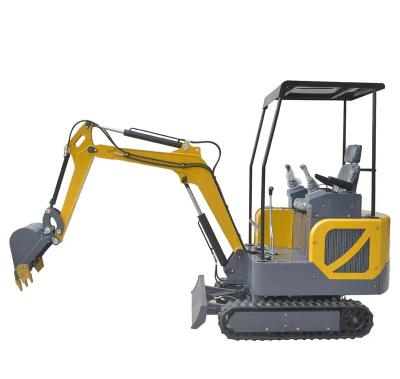 China Construction Material Shops Wholesale Best HENGCHANG-15 Mini Excavator Price List Mini Excavator Crawler Excavator For Gardening With CE Certification for sale