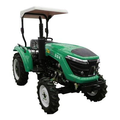 China Cheap mini farm tractors 4wd 4x4 30hp 50hp farm tractors agriculture farming machinery for sale for sale