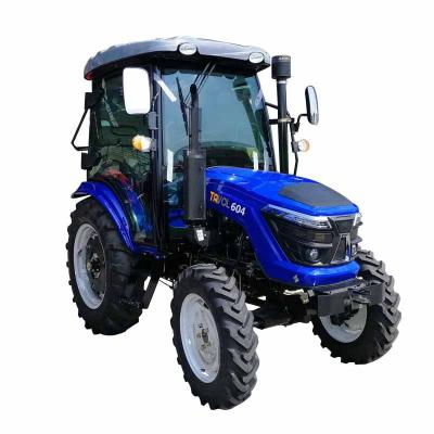 China Farms best selling new farm 60hp 4x4 60hp wheel 4*4 604 farm tractor in HC brand china for sale