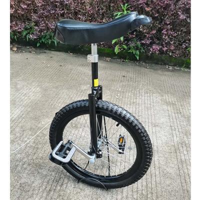 China steel unicycles for adults big tire kids unicycle 20x2.4