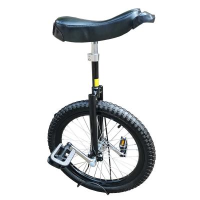 China steel unicycles for adults big tire kids unicycle 20x2.4