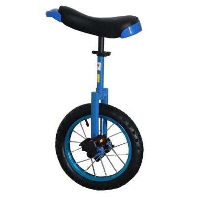 China Children's Exercise Balance Baby Balance Bike One Wheel Unicycle Steel Frame Unicycle Kids Bike 14 Inch Balance Bike for sale