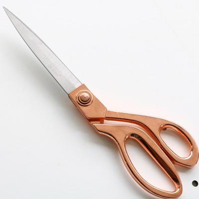 China Professional Heavy Duty Scissors Rose Gold Shears 10.5