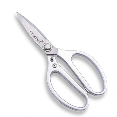 China Strong 8IN aluminum alloy stainless steel chicken bone scissors, household bone food scissors, kitchen scissors for sale