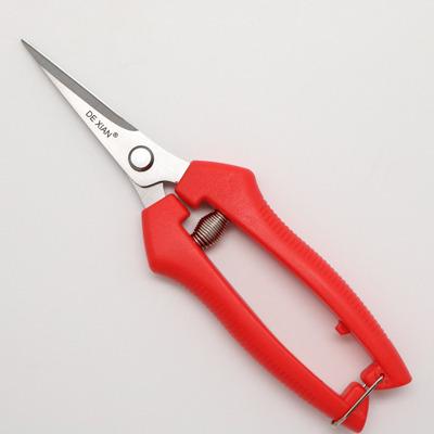 China Anti-Slip Handle Balancing Straight Scissors Florist Scissors Tree Scissors for sale