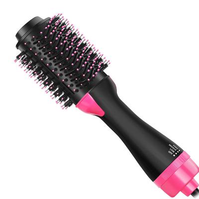 China Salon Hot Air Dryer Volumizer Step Household SaleOne Palette Styling Brush Lon Generator Hair Straightener Curler Negative for sale