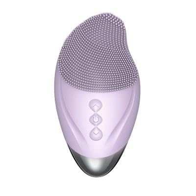 China Ultrasonic Deep Cleansing Sonic Facial Cleansing Brush Clean Makeup Portable Residue Beauty Instrument for sale