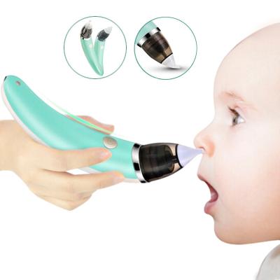 China Newborn Baby Sucker Baby Aspirator Kid Silicone Nasal Electric Nose Cleaner Sniffing Safe Hygienic Equipment Nose Aspirator for sale