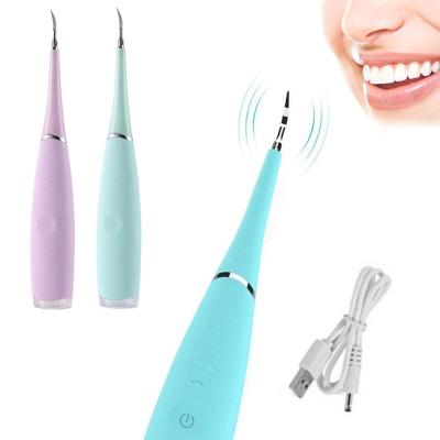 China Portable Electric Sonic Dental Scaler Tooth Calculus Remover Stain Tartar Tool Dentist Whiten Teeth Health Hygiene HSL-JYQ01 for sale