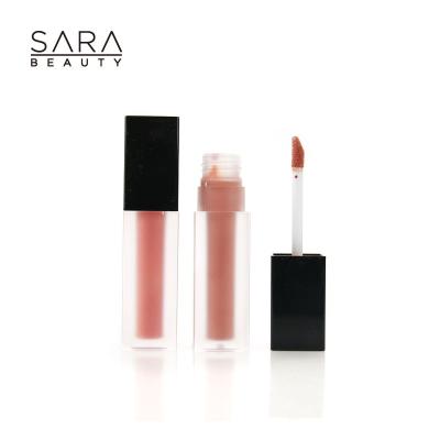 China 12 Colors Waterproof Custom Makeup Vegan Cosmetic Lip Gloss Moisturizing Private Label Lipstick for sale