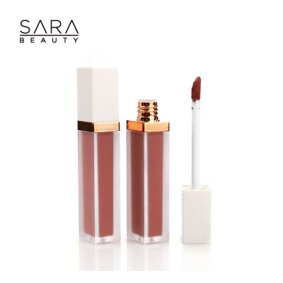 China Custom Private Label Waterproof Matte Liquid Makeup Logo Waterproof Long Lasting Lipstick for sale