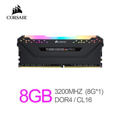 China Corsair Revenge RGB Pro DDR4 3200 (PC4-25600) C16 Desktop Memory 8GB (1x8GB) Black for sale