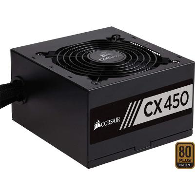 China PSU Series 450 Desktop 80 Watt Corsair CX Plus Bronze Certified Modular Power Supply NEW CX450 ORIGINAL (CP-9020101-NA) for sale