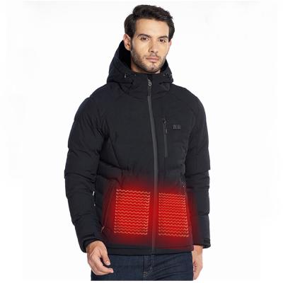 China Smart Design Men Outdoor Far Infrared USB Heating Electric Coat Sustainable Winter Heating Warmer Jackets Best Warmer Jackets for sale