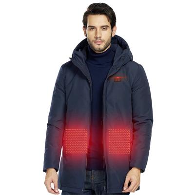 China Double Control Usb Power Supply Heating Clothing Breathable Heated Heat Insulation Jacket for sale