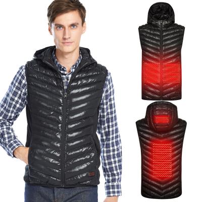 China USB Safety Power Supply Anti-Shrink Men Heated Warmer Warmer Men's Vest Winter Vests Jacket Heating Vest for sale