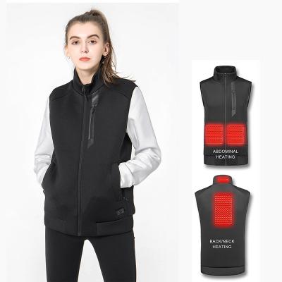 China Breathable Winter Vest Women's Fashion Electric Heated Vest for sale