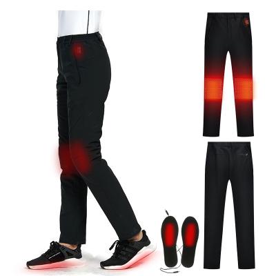 China Anti-static Intelligent Usb Heating Pants Battery Heated Pants Men Snow Heated Panties for sale