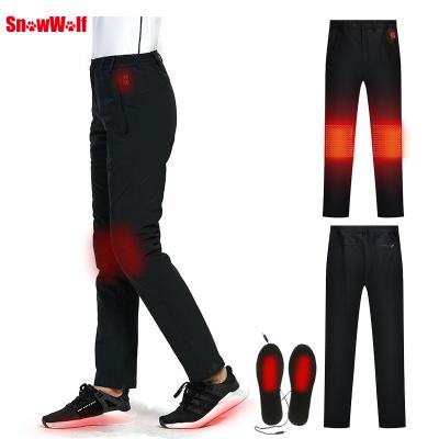 China QUICK DRY Intelligent Usb Heating Pants Battery Heated Pants Men Snow Passionate Panties for sale