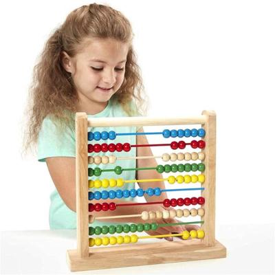 China China creative wooden crafts and imaginative children's toys wooden arithmetic beaded toys for sale