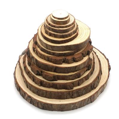 China China Accept Custom Home Decoration Photography Hand Scrap DIY Wood Wood Slice for sale