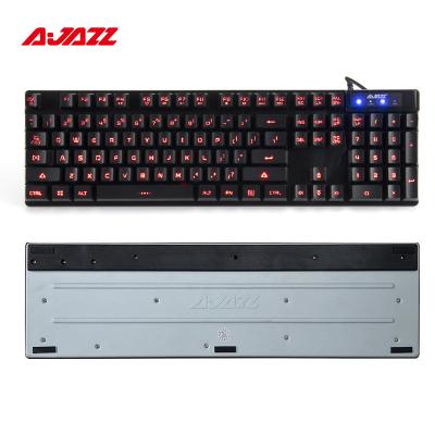 China Warrior 3 Backlit Mechanical Keyboard AJAZZ Gaming 3-color Gaming Keyboard For PC/Laptop/Office for sale