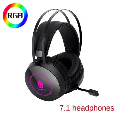 China 7.1ChickenrgbLuminous Earphone Headset E-sports Games Internet Cafe Headset for sale