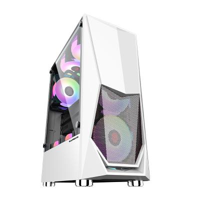 China portable pc game rgb atx gehuse pc case itx computer desktop tower for sale