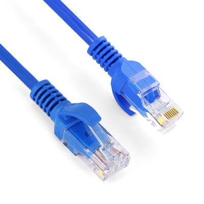 China Network Accessories Factory Direct Sales 8 Core Blue RJ45 Network Cable 1m~50m Finished BLUE for sale