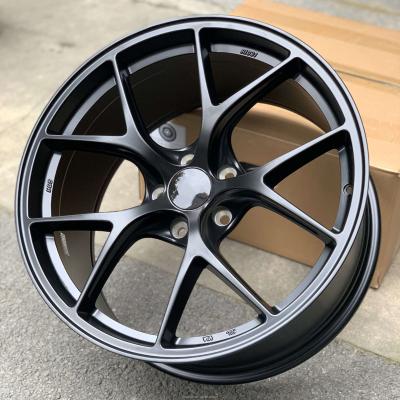 China Hot Selling 19 Inch A356.2 Gunmetal Aluminum ALLOY With Rivet Flow Forming Aluminum Alloy Car Wheels Rims for sale