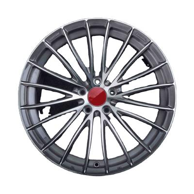 China ET 30 PCD 5*112 CB 66.45 Brushed Clear Coat Stainless Steel Wheel Rims Car Rims Alloy Wheel for sale