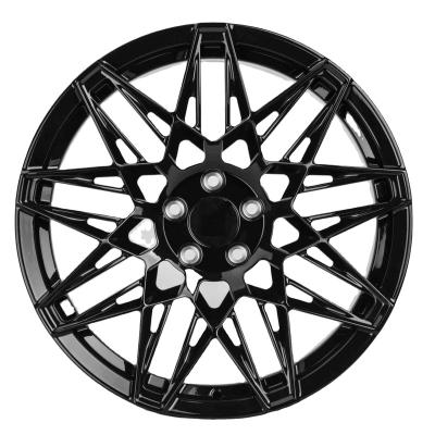 China ET 35 PCD 5*112 CB 66.45 Gloss Black Monoblock Promotional High Quality Wheel Rims Alloy Wheel Rims for sale