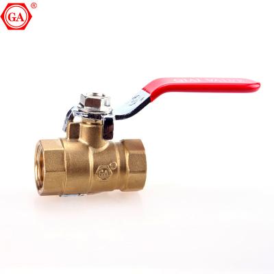 China Other QIAI 15mm Half Inch Brass Valve Brass Butterfly Valve High Temperature Brass Valve for sale