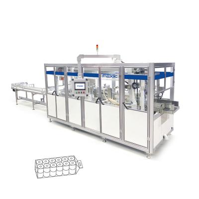 China Factory hot sale automatic toilet paper tissue paper roll packing machine price for sale