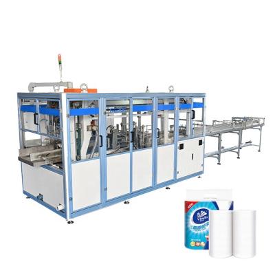 China Automatic Tissue Paper Packing Machine Paper Napkin Wrapping And Packaging Machine for sale