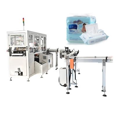 China Factory Automatic Soft Cloth Baby Wet Face Wipes Making Packing Machine for sale