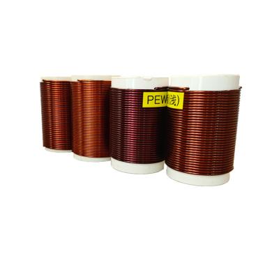 China Thermal Class 155 Polyester Enamelled Cable PEW Grade Two Non Weldable ROHS Approved for sale