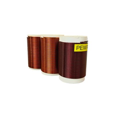 China 0.08mm - 3.20mm Polyester Enameled Copper Wire Non Weldable Thermal Class 155 for sale