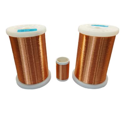 China AWG 46-10 UEWN U2 overcoat polyamide enamelled wire For general motor Thermal class 130 for sale